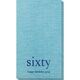 Big Number Sixty Bamboo Luxe Guest Towels Image 1 of 2